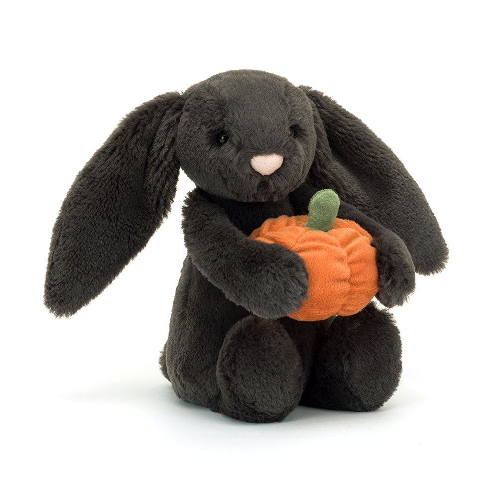 Jellycat Bashful Pumpkin Bunny Little Daisy and Hen