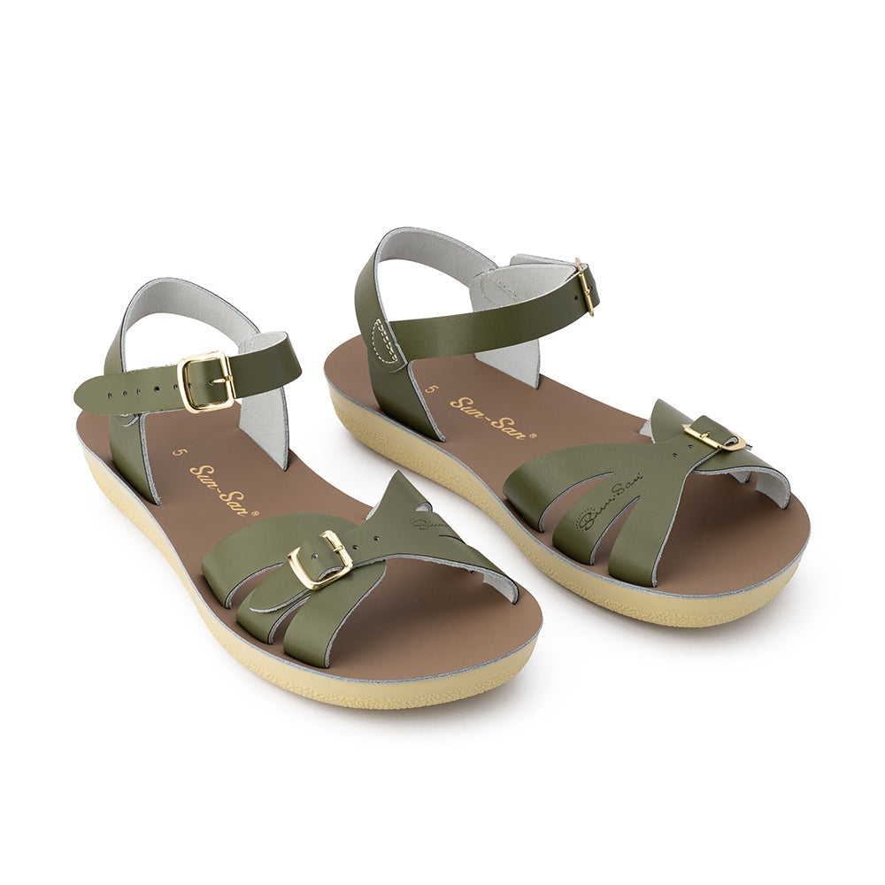 Saltwater cheap sandals olive