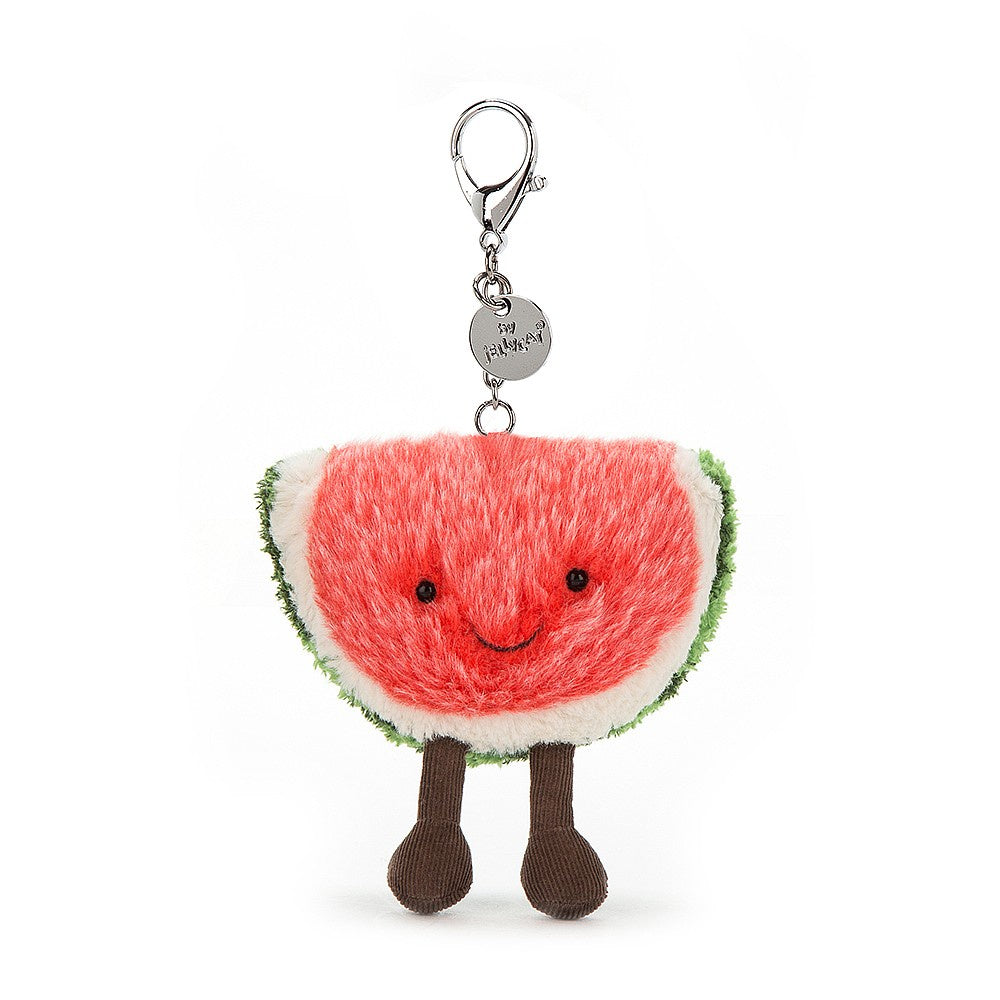 Jellycat Amuseable Bag Charm Watermelon Daisy and Hen