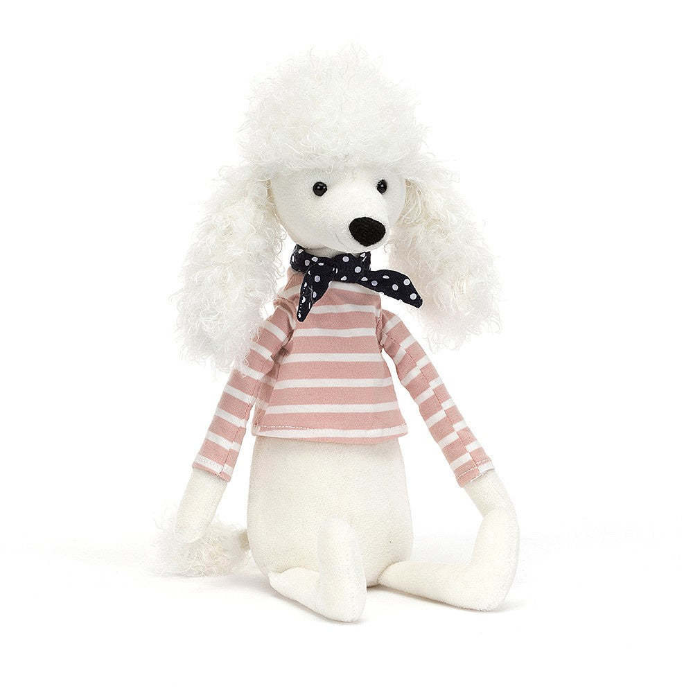 Jellycat poodle hot sale black