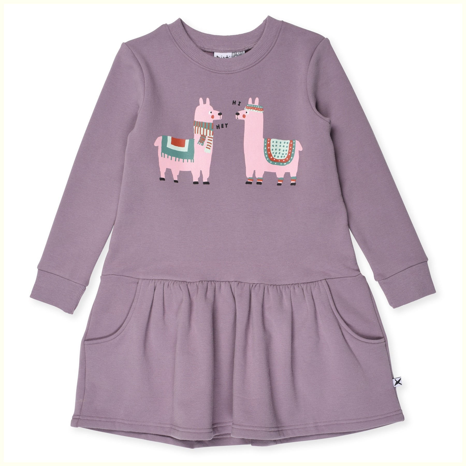 GYMBOREE toddler fuzzy llama sweater dress