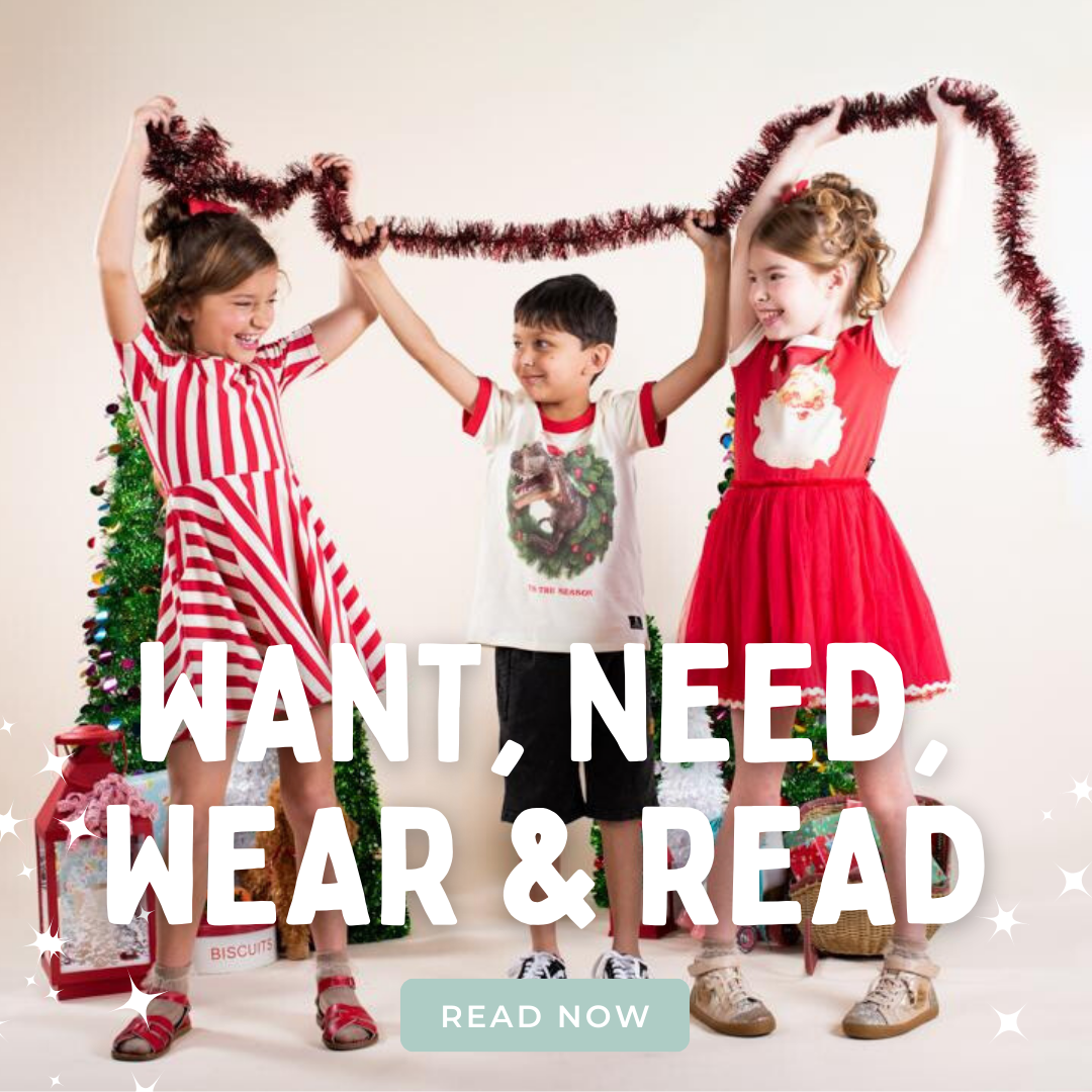 Christmas Gift Guide #4 - Want, Need, Wear, Read