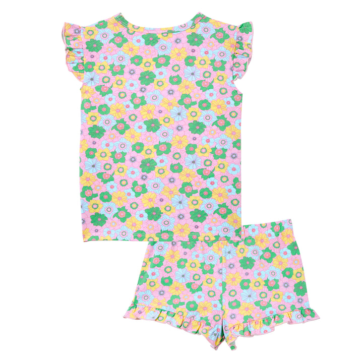 Milky Sweet Pea Pyjamas - Candy Pink