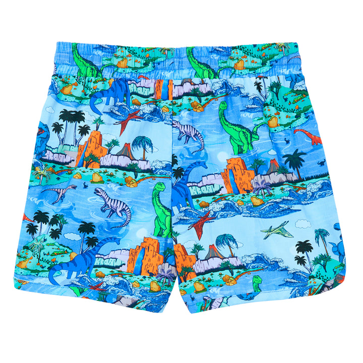 Milky Dinosaur Boardies - Sky Blue