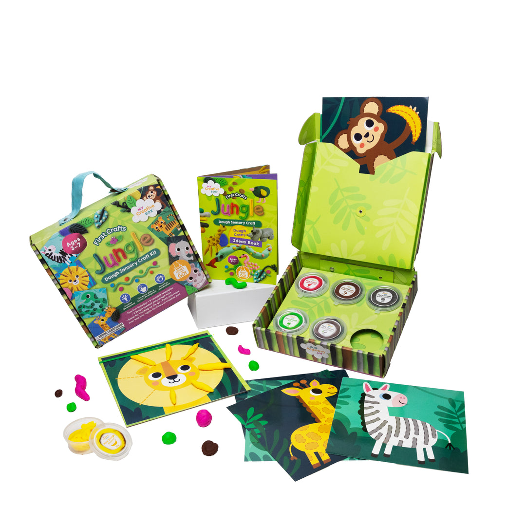 Jungle Dough Sensory Craft Box