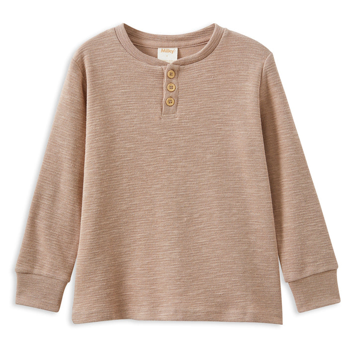 Milky Mocha Henley