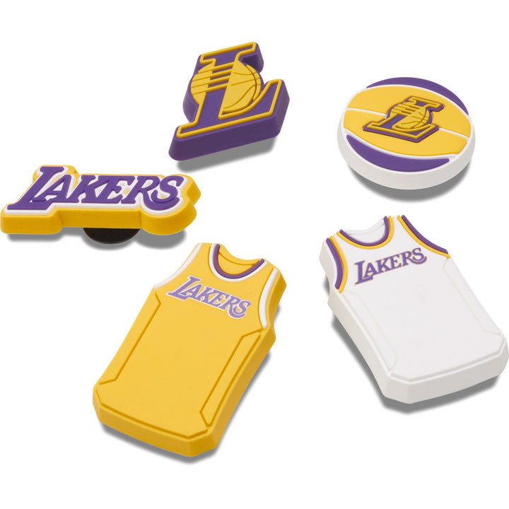 Crocs Jibbitz Charms - NBA Los Angeles Lakers 5pk