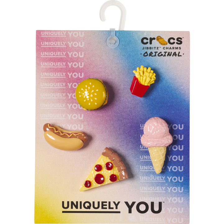 Crocs Jibbitz Charms - Mini 3D Food 5pk