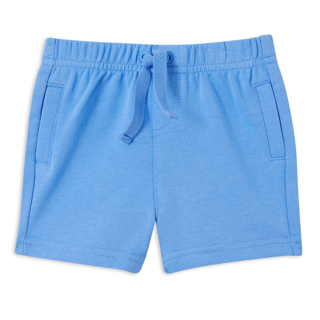 Milky Sky Blue Fleece Baby Short