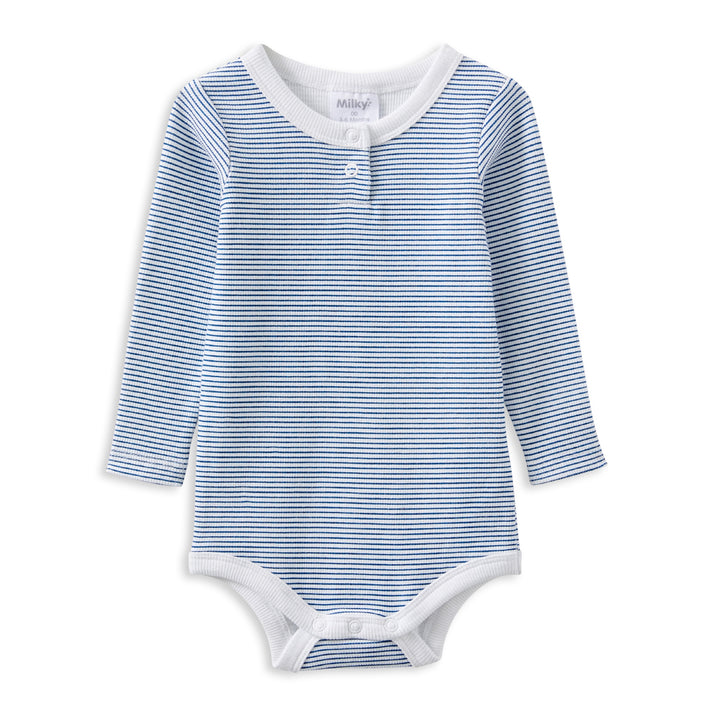 Milky Blue Stripe Bubbysuit