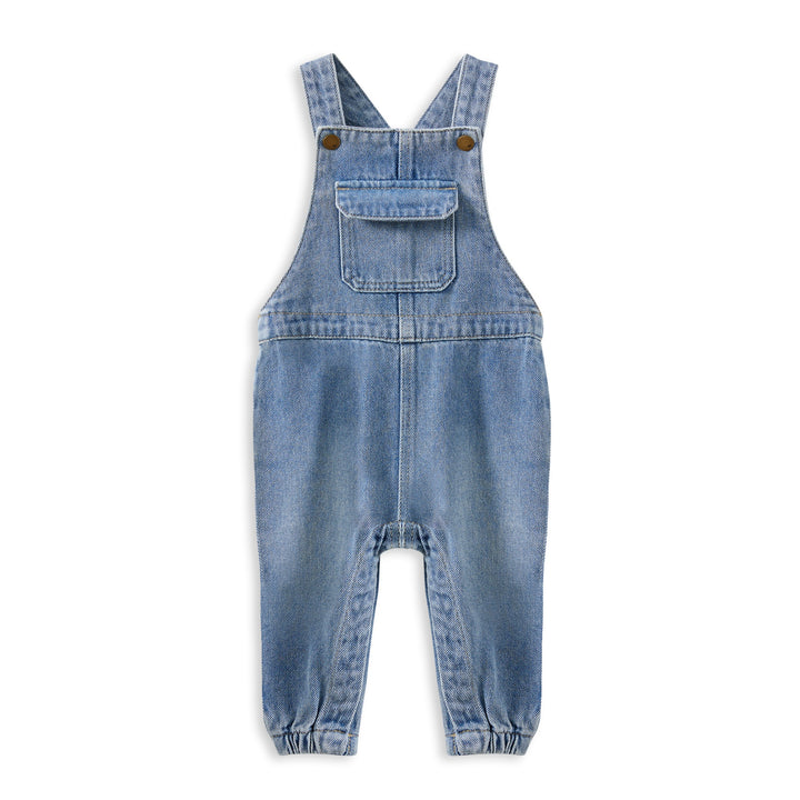 Milky Light Wash Denim Overall