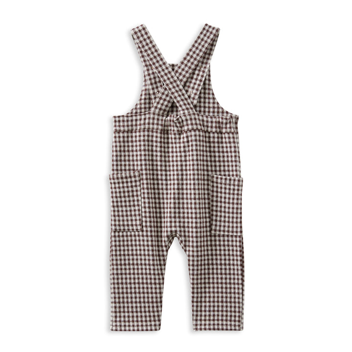 Milky Check Overall