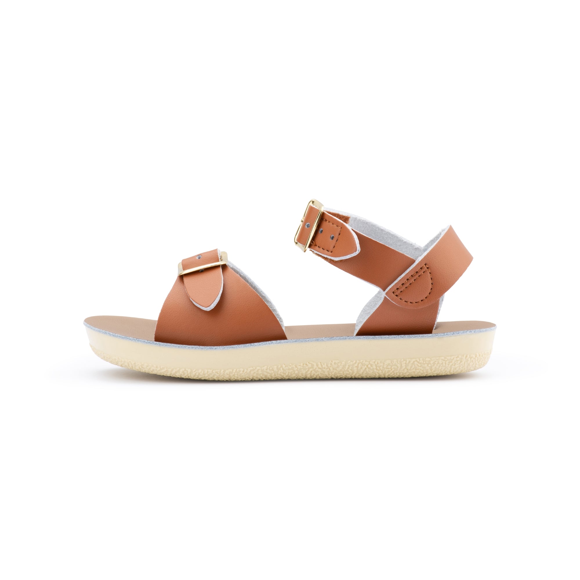 Tan discount velcro sandals