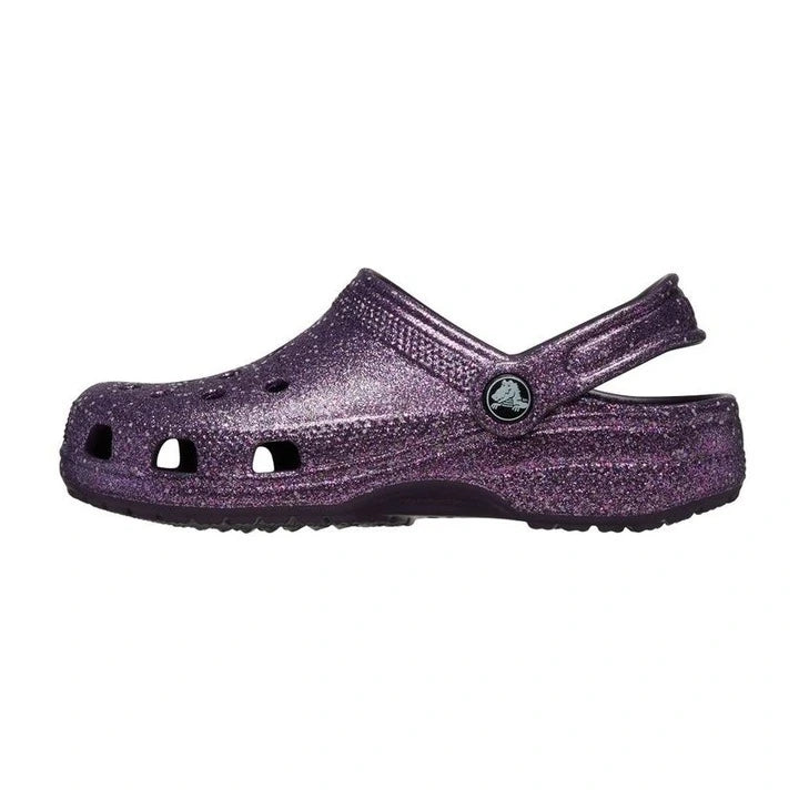 Crocs Classic Space Glitter Clog - Dark Iris