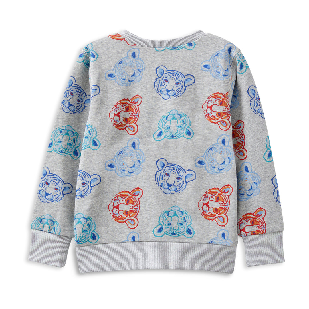 Milky Tiger Fleece Sweat