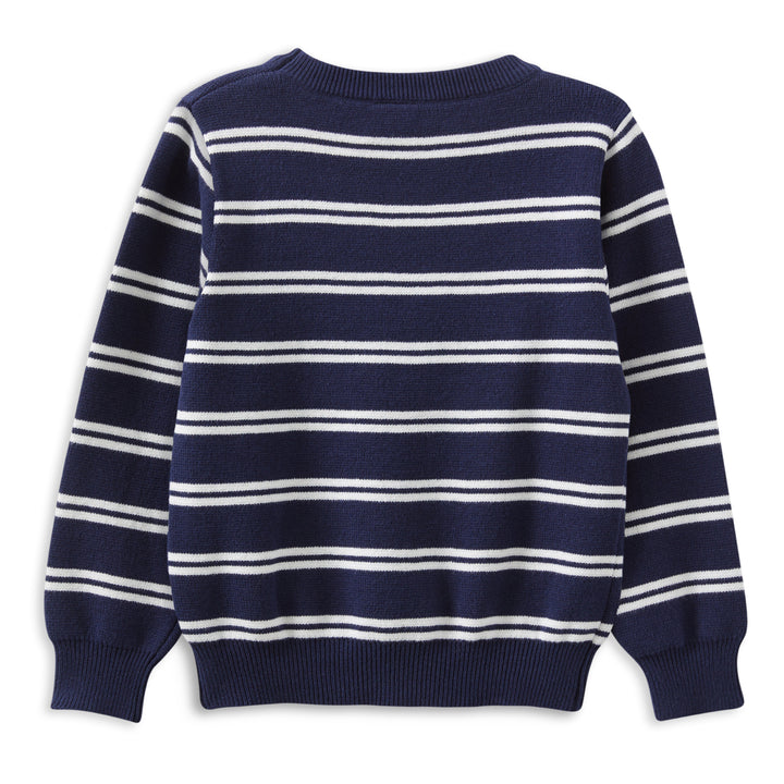 Milky Stripe Knit Jumper