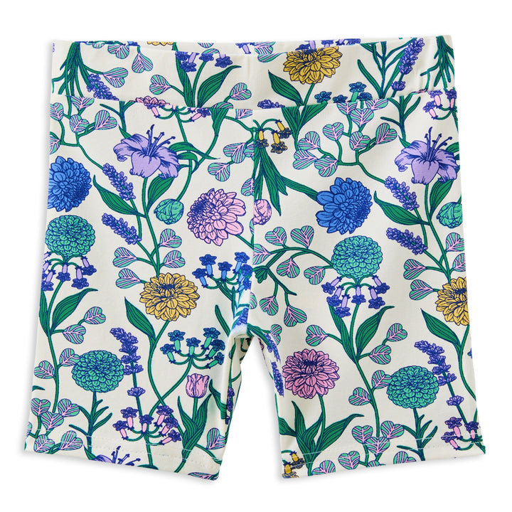 Milky Spring Bouquet Bike Shorts