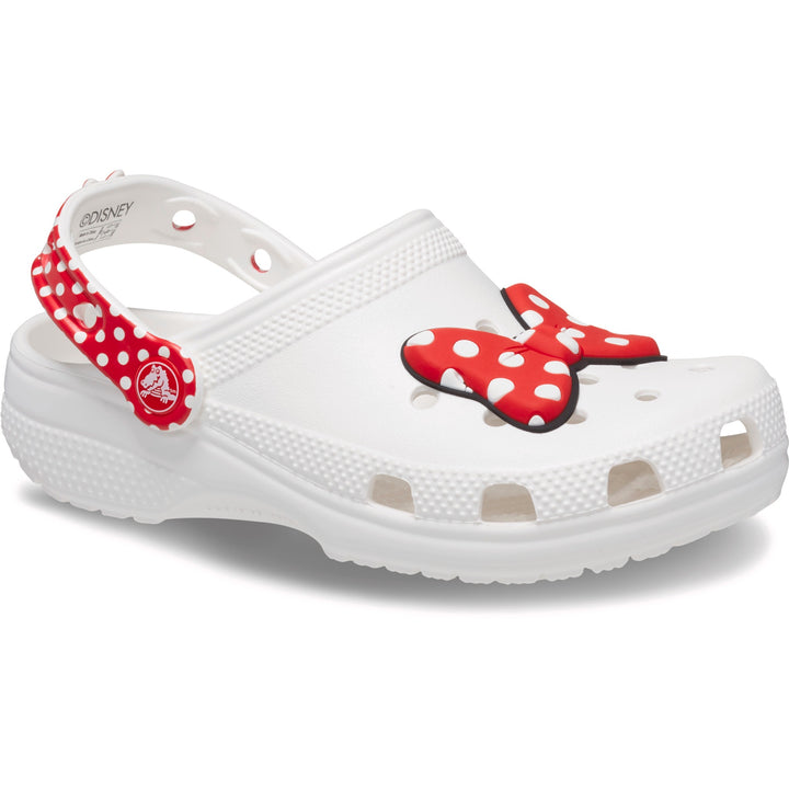 Crocs Disney Minnie Mouse Classic Clog - White/Red