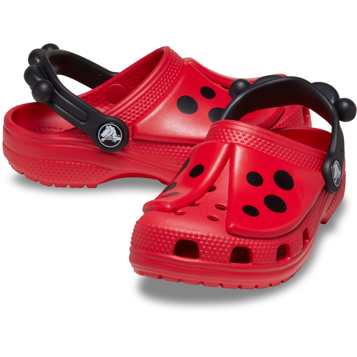 Crocs Classic I AM Ladybug Clog - Varsity Red/Black