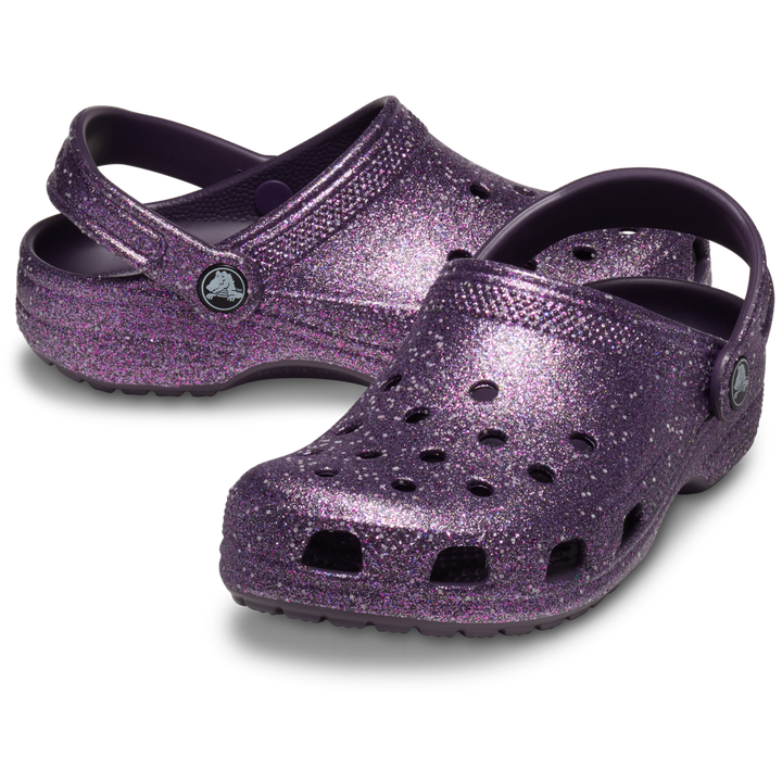 Crocs Classic Space Glitter Clog - Dark Iris