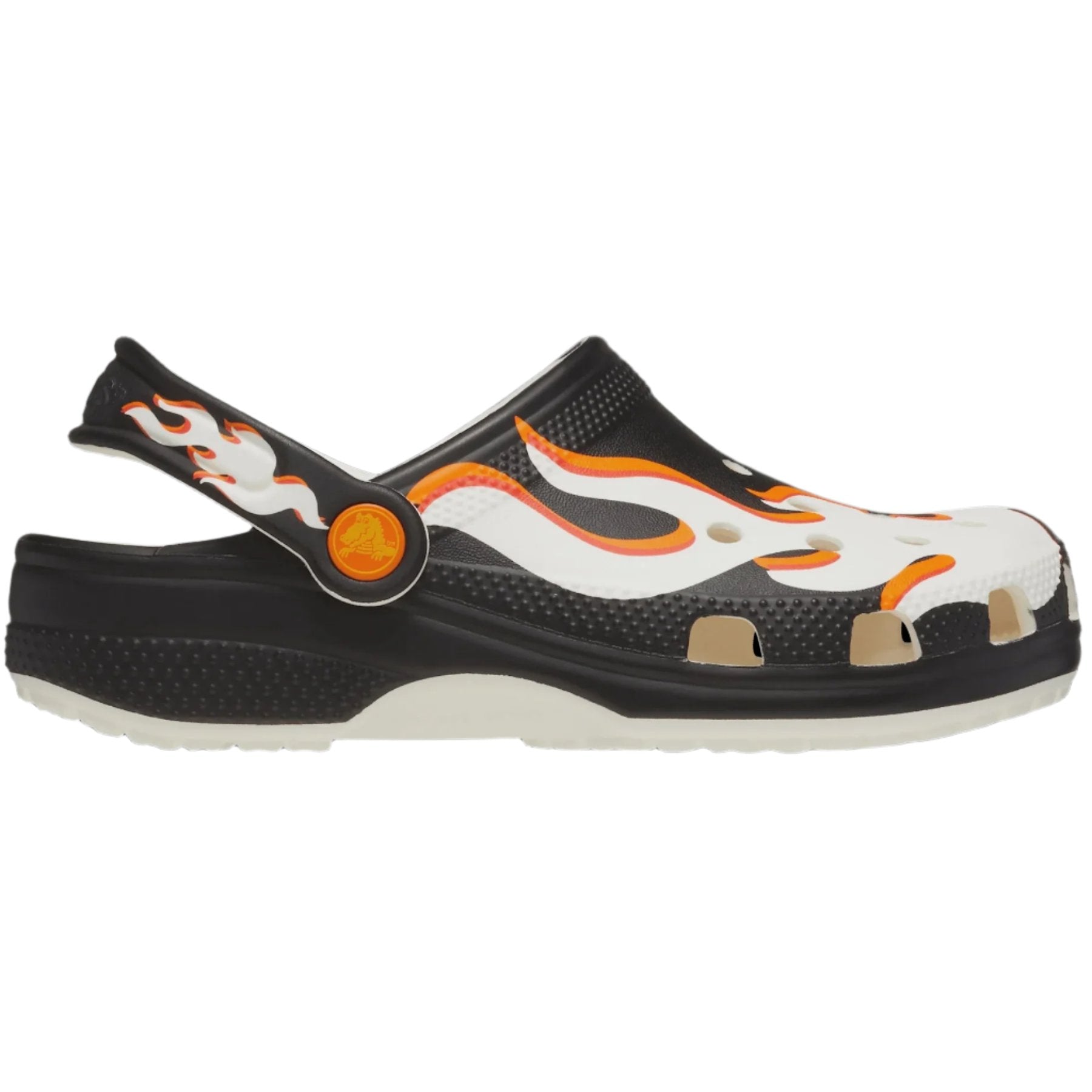 Flame crocs hotsell