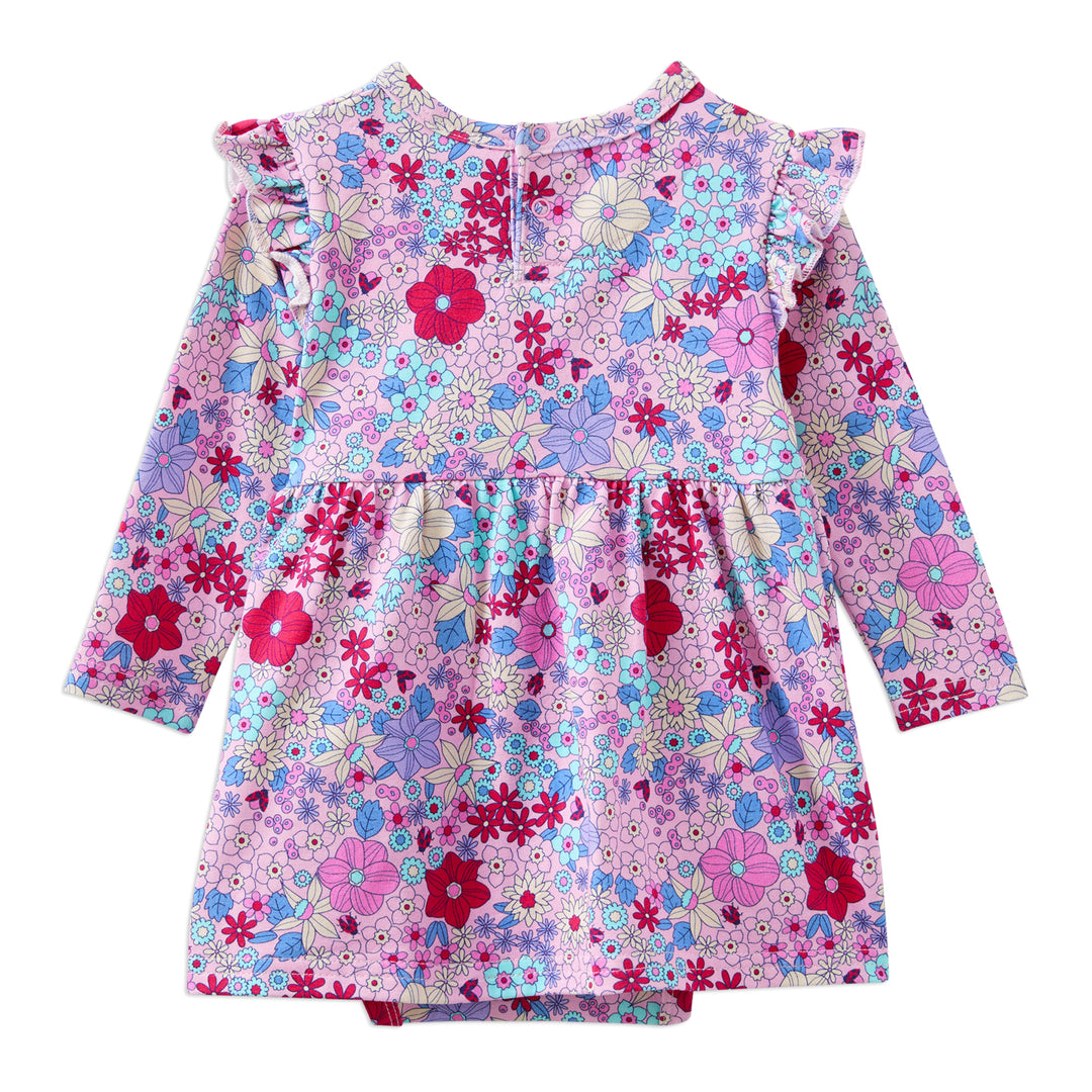 Milky Lilac Bloom Baby Dress