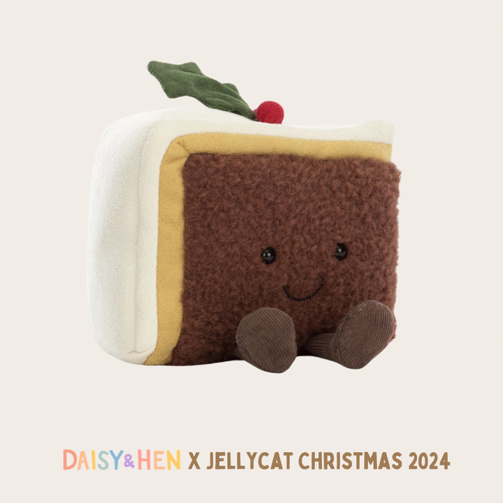 Jellycat Amuseable Slice of Christmas Cake