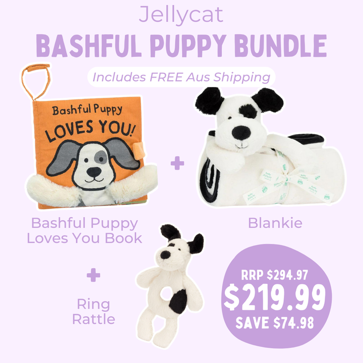 Jellycat Baby Bundle - Bashful Puppy