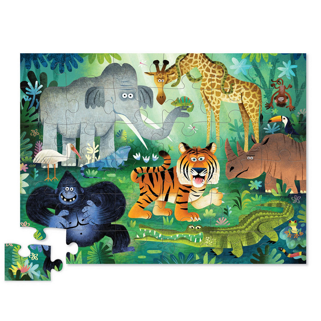 Classic Floor Puzzle 36 Piece - Wild Kingdom