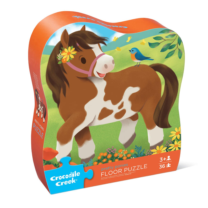 Classic Floor Puzzle 36 Piece - Pretty Ponies