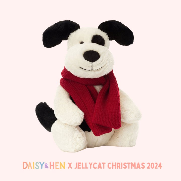 Jellycat Bashful Winter Puppy