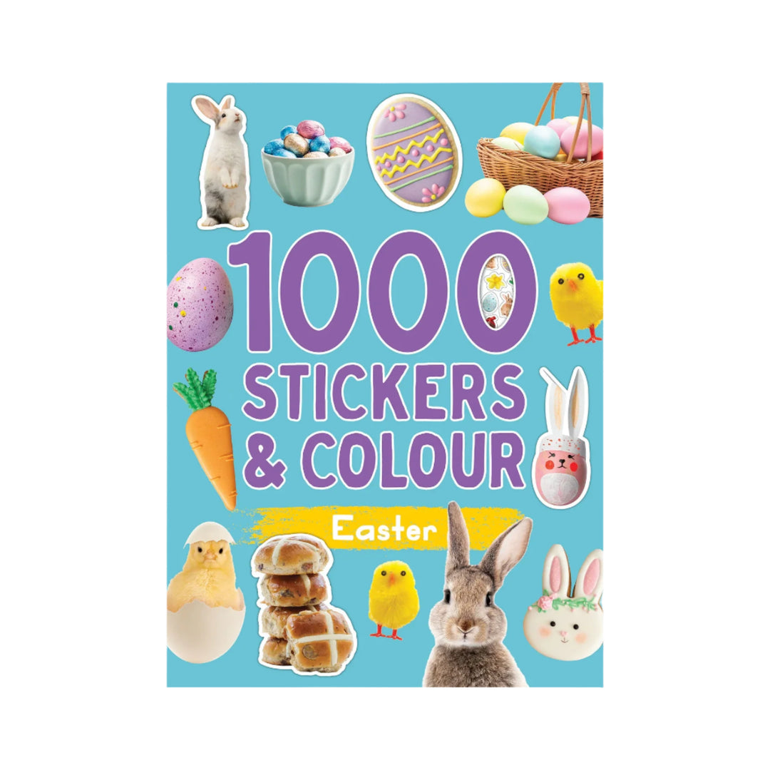 1000 Stickers and Colour - Easter