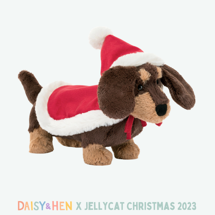 Jellycat Winter Warmer Otto Sausage Dog