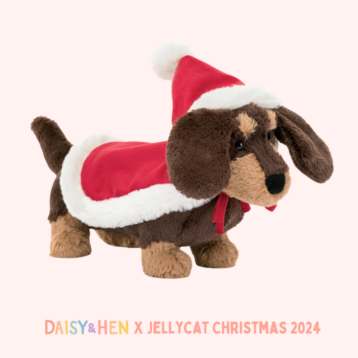 Jellycat Winter Warmer Otto Sausage Dog