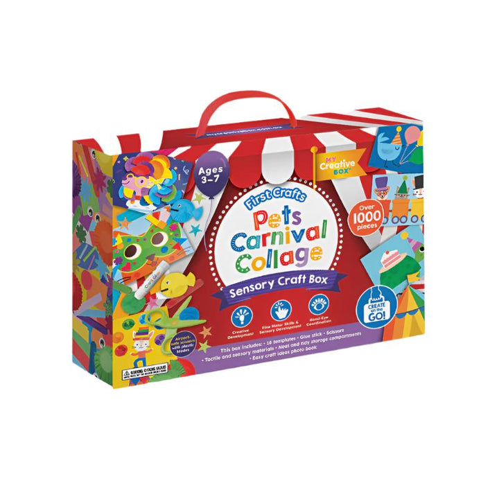 Pets Carnival Collage Sensory Craft Box