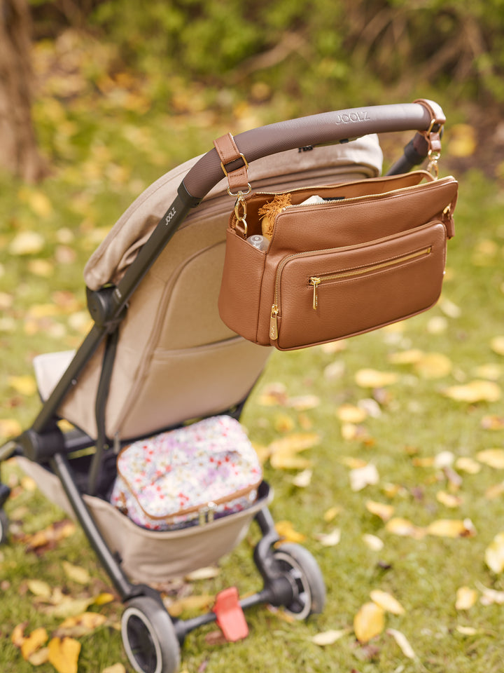 OiOi Multitasker Stroller Organiser - Chestnut