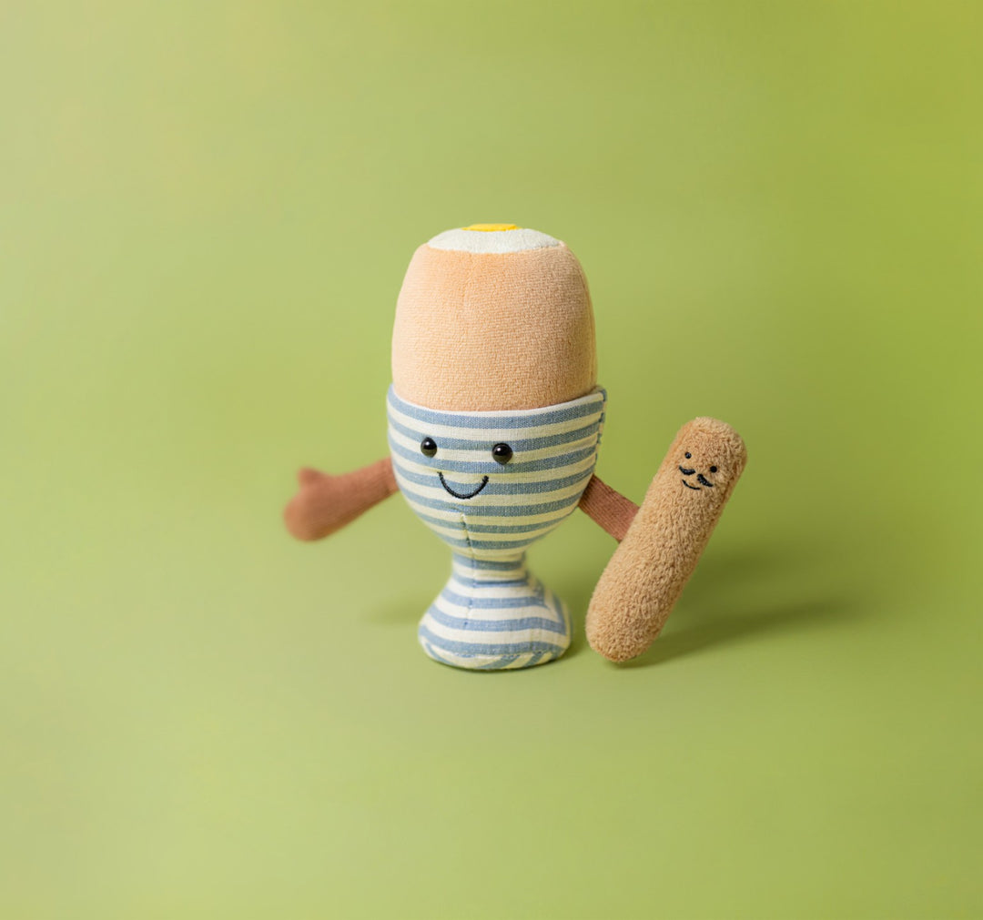 Jellycat Amuseables Eggetha Egg & Lance Soldier