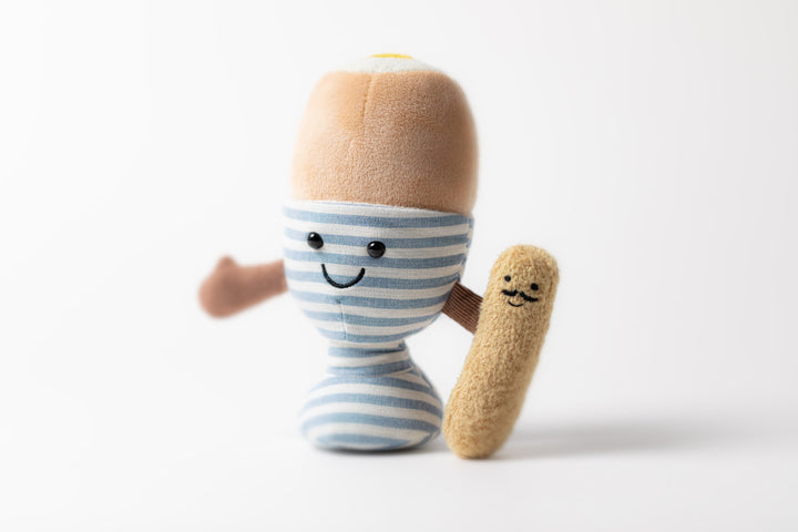 Jellycat Amuseables Eggetha Egg & Lance Soldier