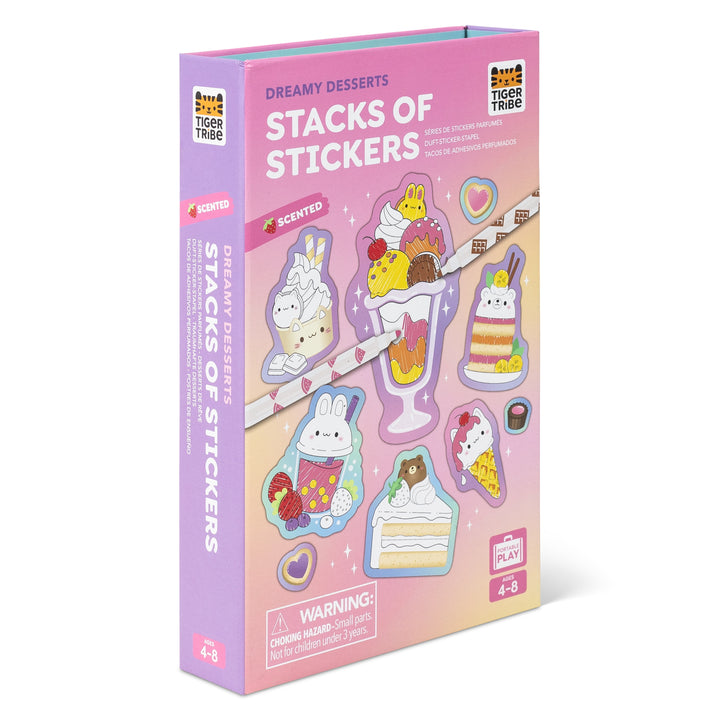 Scented Stacks of Stickers - Dreamy Desserts