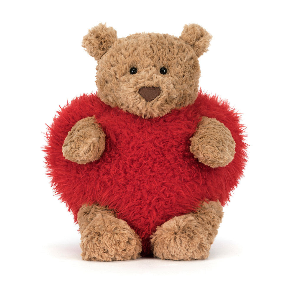 Jellycat Bartholomew Bear Heartthrob