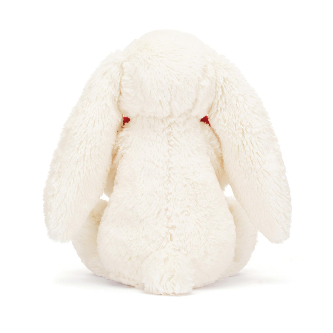 Jellycat Bashful Bunny Medium - Red Love Heart