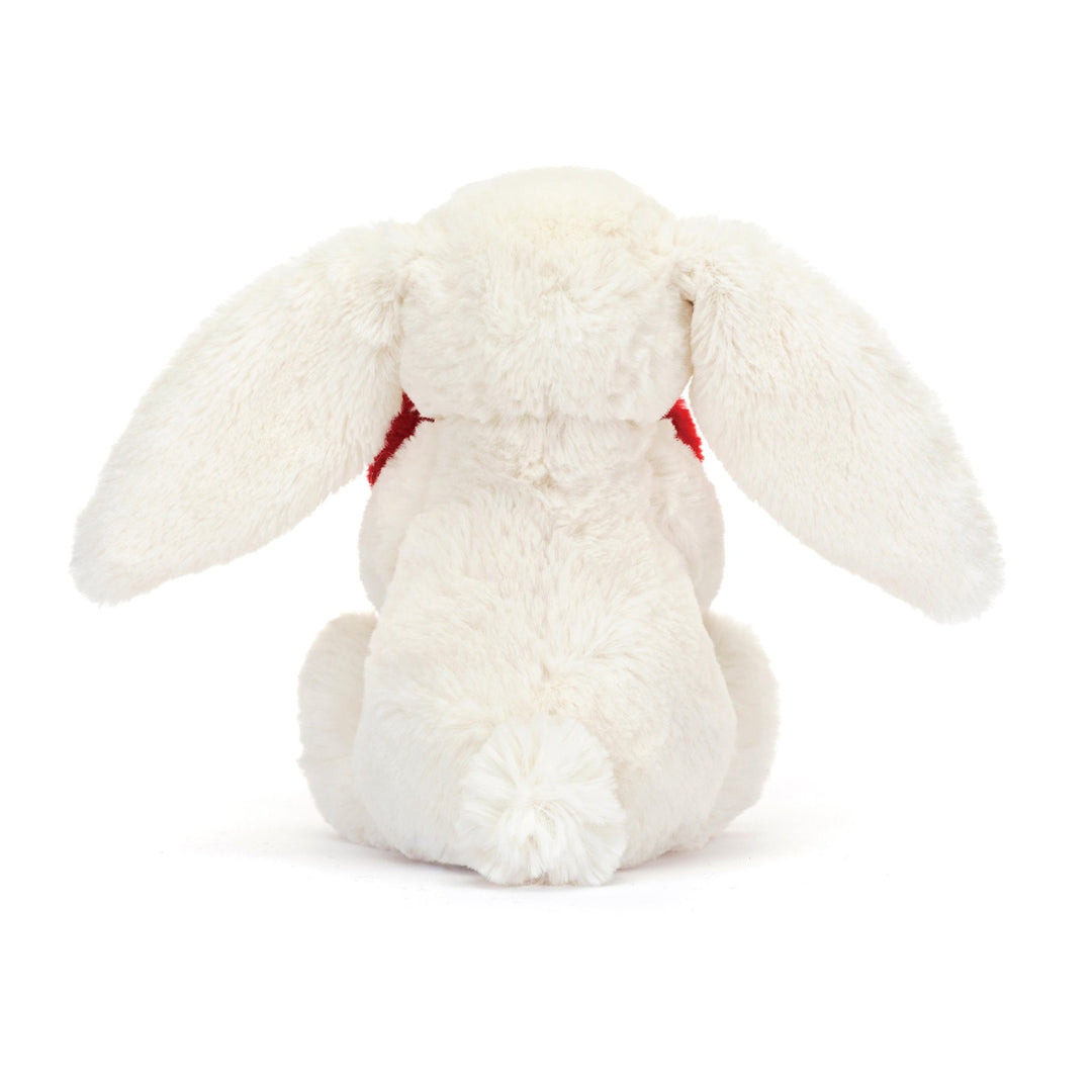 Jellycat Bashful Bunny Little - Red Love Heart