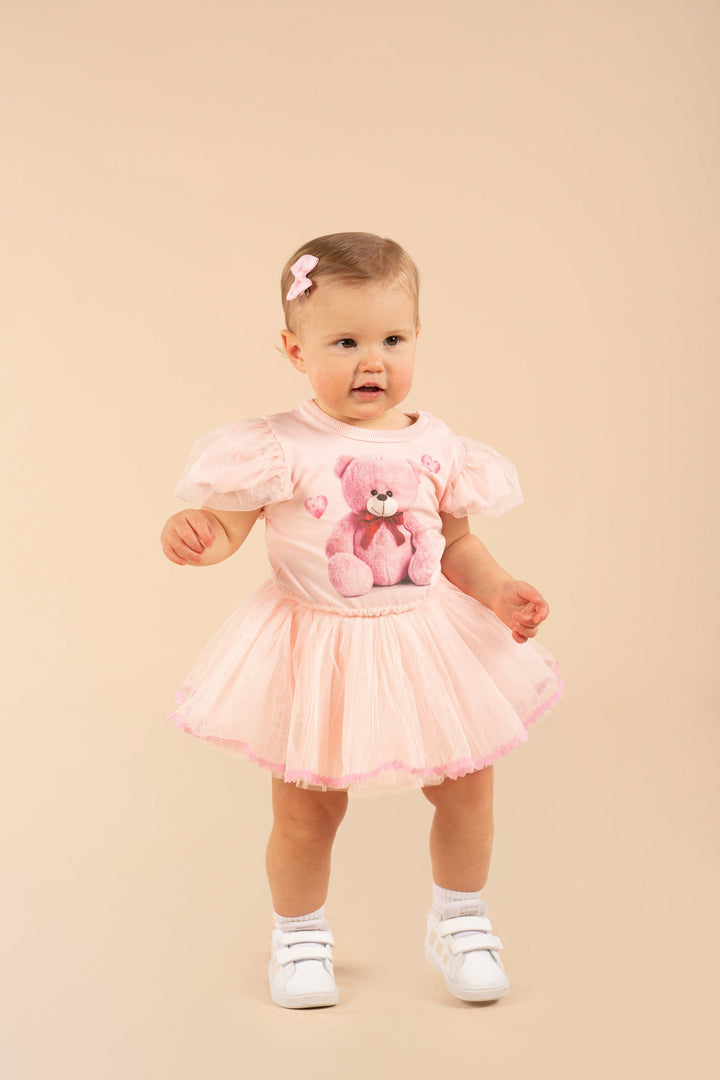 Rock Your Baby Teddy Baby Circus Dress