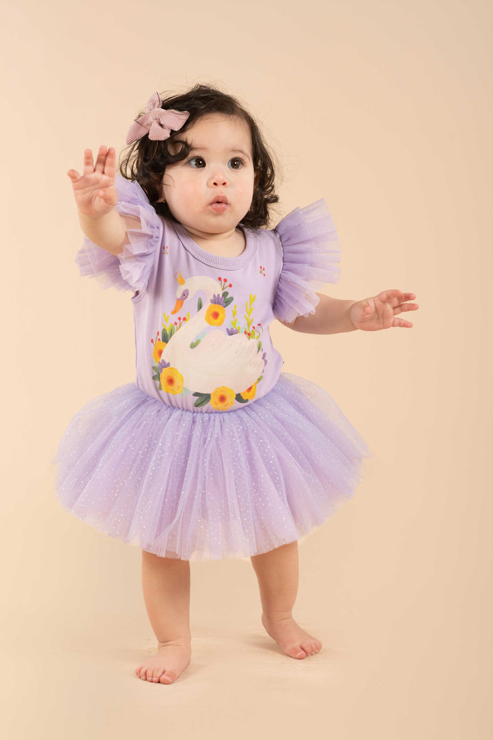 Rock Your Baby Princess Swan Baby Circus Dress