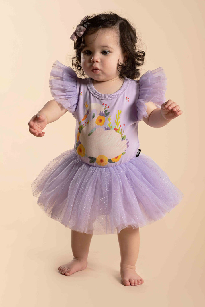 Rock Your Baby Princess Swan Baby Circus Dress