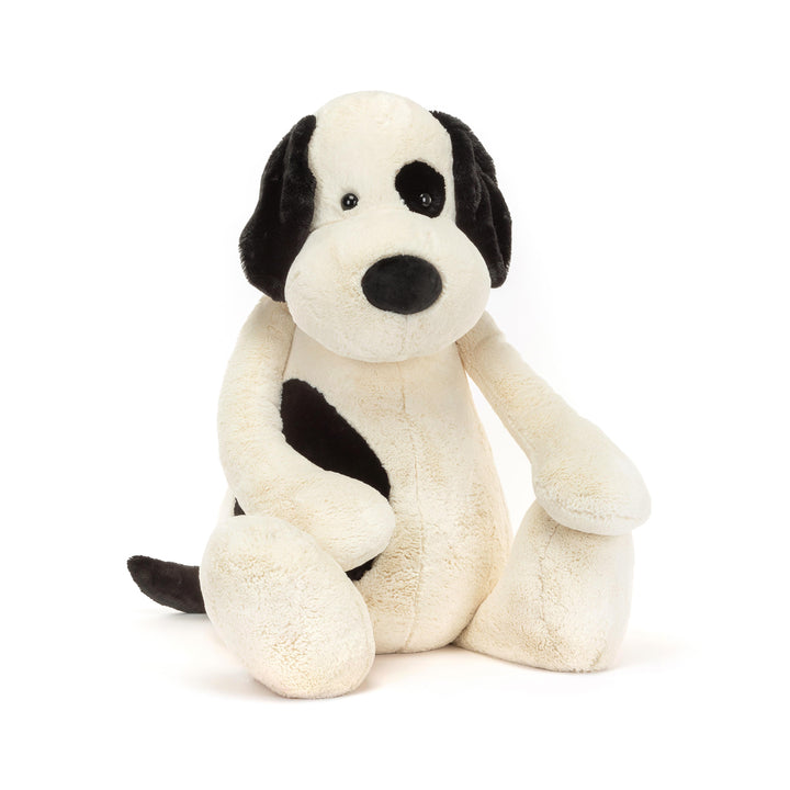 Jellycat Bashful Black & Cream Puppy - Gigantic