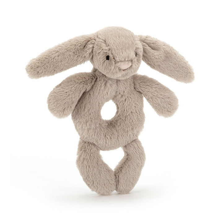 Jellycat Bashful Bunny Ring Rattle - Beige