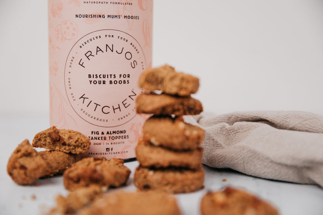 Franjos Kitchen Tanker Topper Biscuits - Fig and Almond