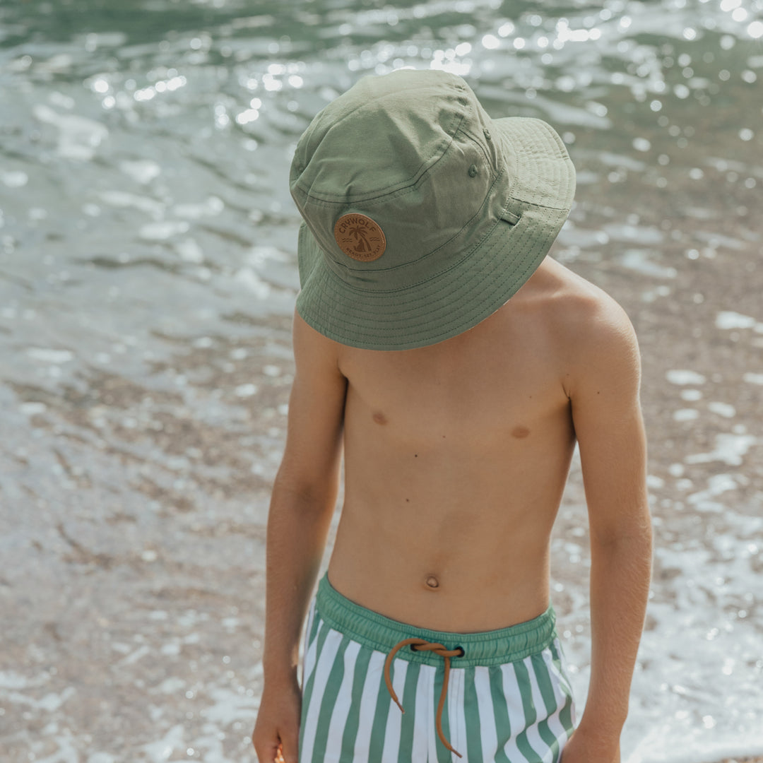 Crywolf Reversible Bucket Hat - Coastal Stripe