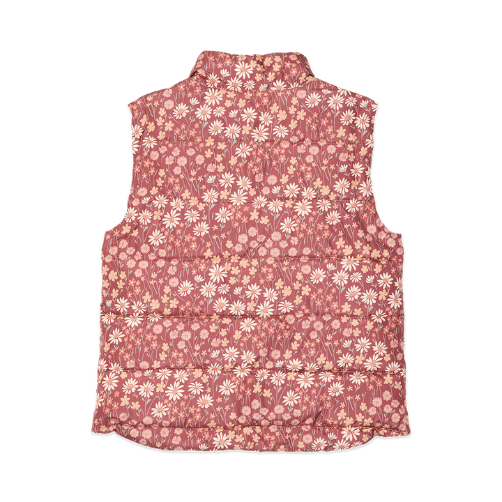 Crywolf Reversible Vest - Rosewood Floral